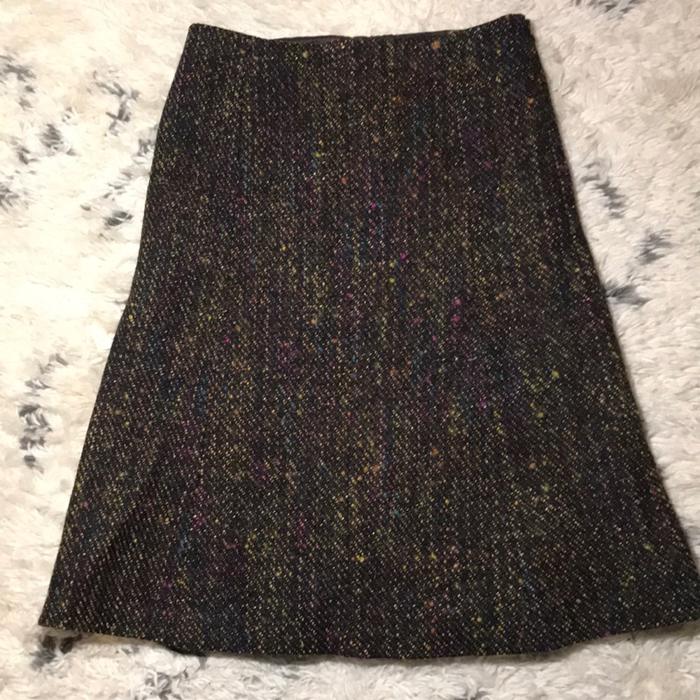 Brand New: Kulson pattern Office Skirt Wool Mix